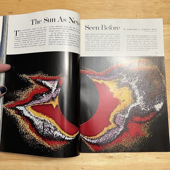 Vintage National Geographic October 1974 Skylab Big Thicket Plankton Bhutan Atka - Picture 4 of 10